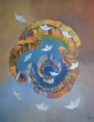 ΤΑΞΙΔΙ ΣΤΟ ΑΠΕΙΡΟ ΑΚΡΥΛΙΚΑ ΣΕ ΚΑΜΒΑ 60 80 2018